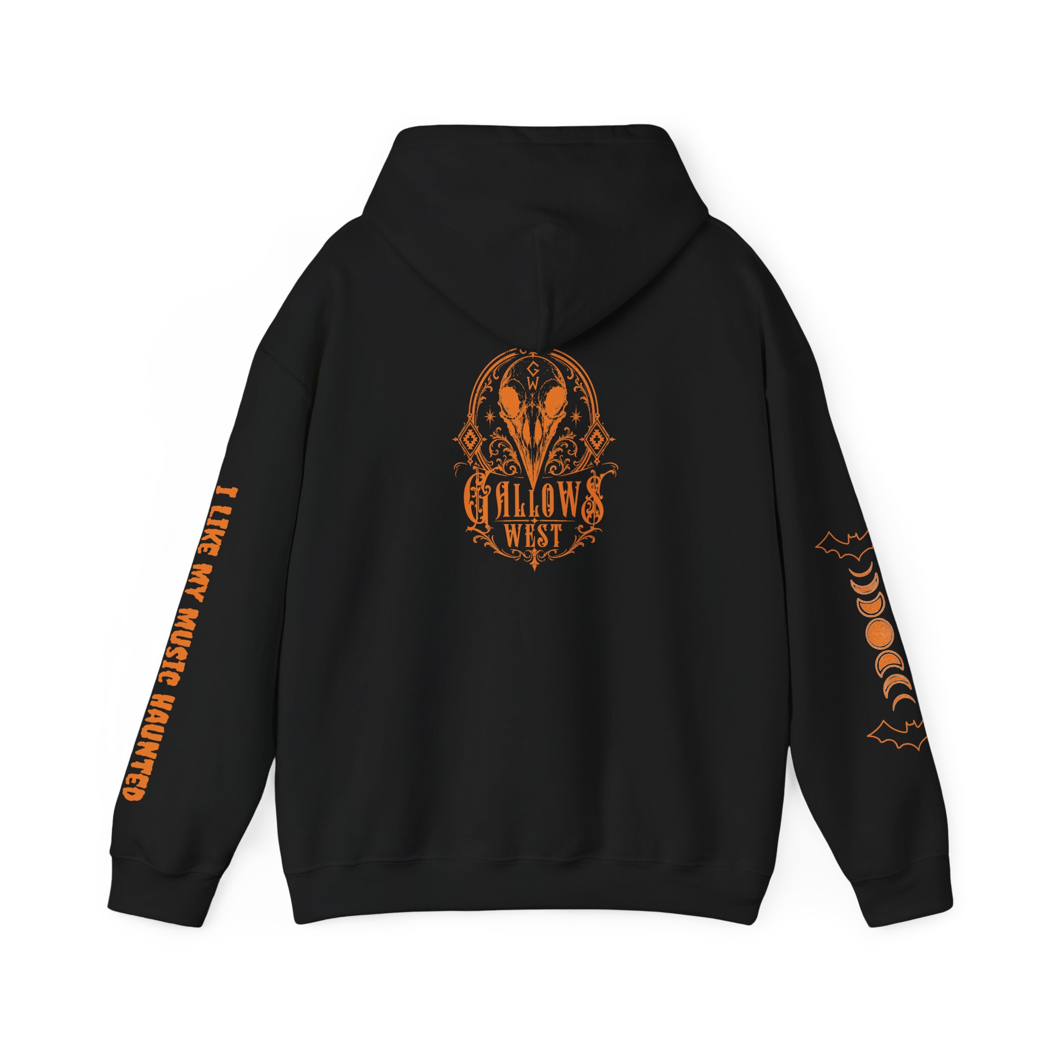 Gallows West - Unisex Hoodie - Multi-Print Spooky Design - Image 2